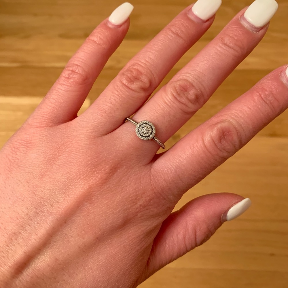 Pandora Radiant Elegance Ring, Clear CZ